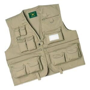Men's Tan Fishing Vest